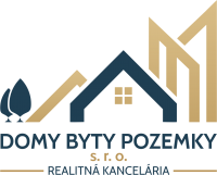 DOMY BYTY POZEMKY s. r. o. logo